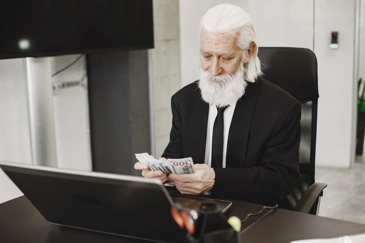 Employee reviewing severance package options